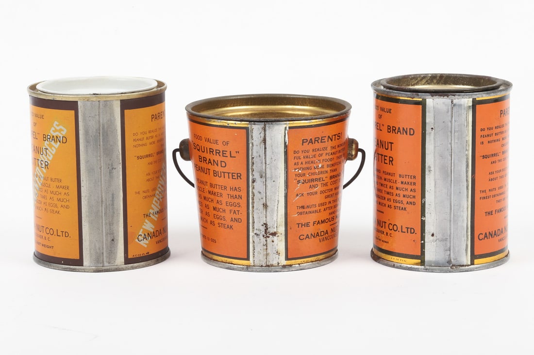 Squirrel Peanut Butter 1 LB Tins - 4