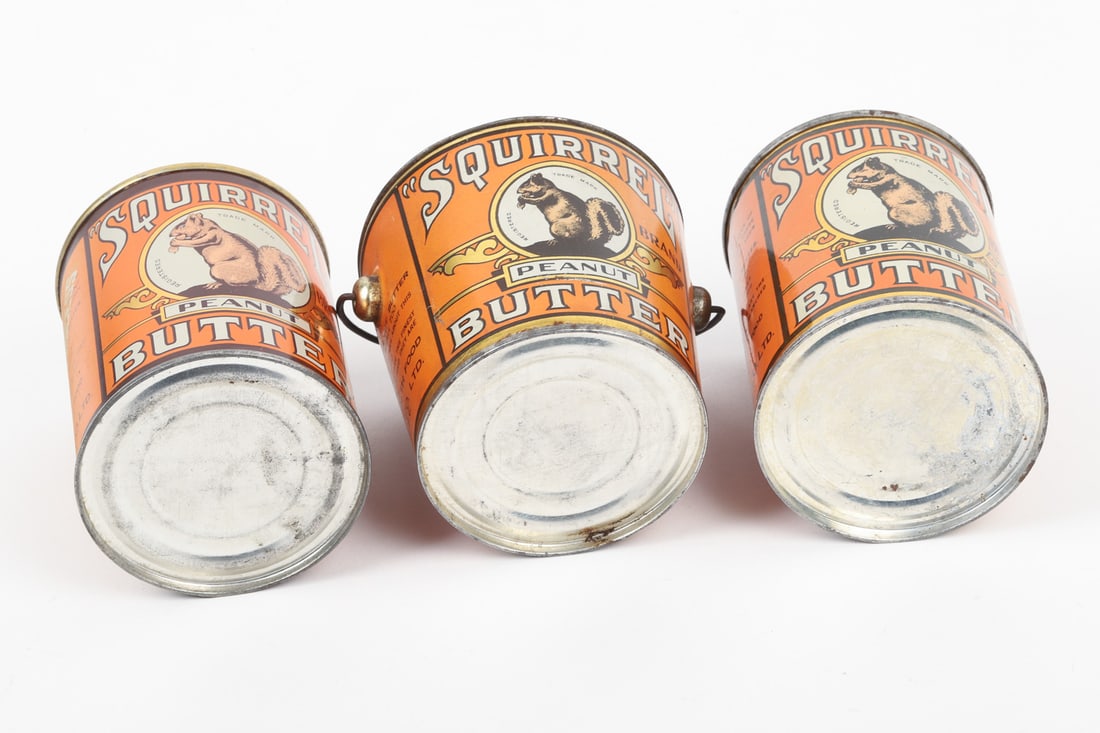 Squirrel Peanut Butter 1 LB Tins - 6