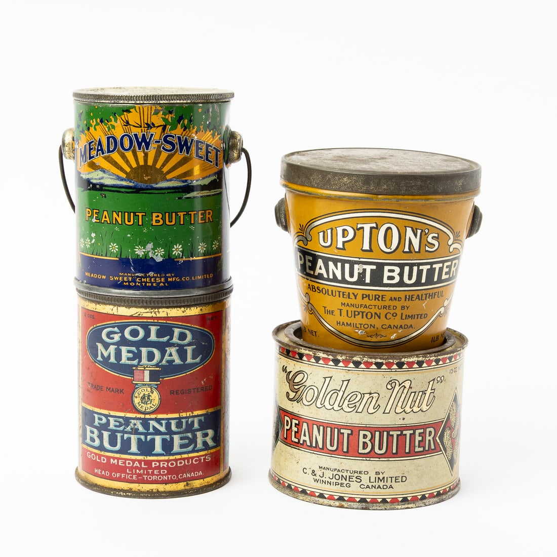 Canadian 1LB Peanut Butter Tins - 10