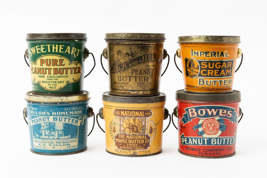 Canadian 1LB Peanut Butter Tins - 2