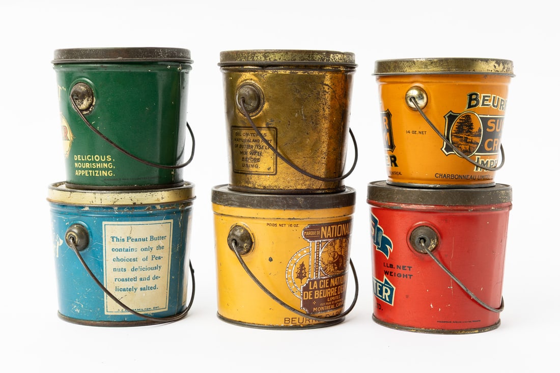 Canadian 1LB Peanut Butter Tins - 3