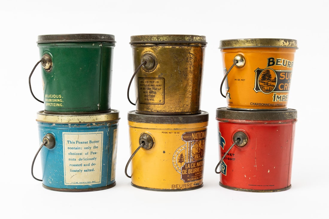 Canadian 1LB Peanut Butter Tins - 4