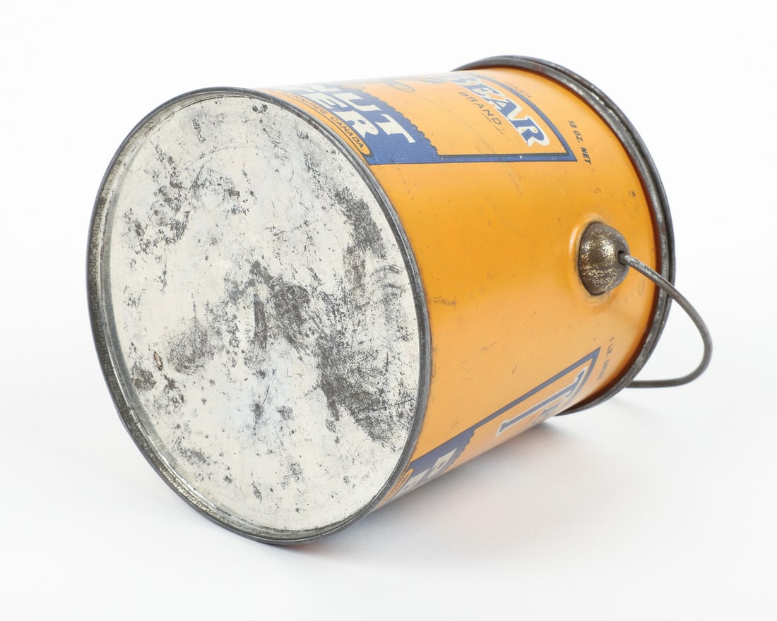 C. & J. Jones, Winnipeg Teddy Bear 1Lb Peanut Butter Tin - 6