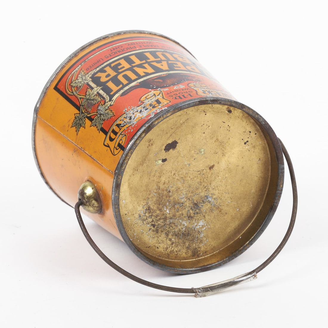 Beaver Brand 1LB Peanut Butter Tin - 6