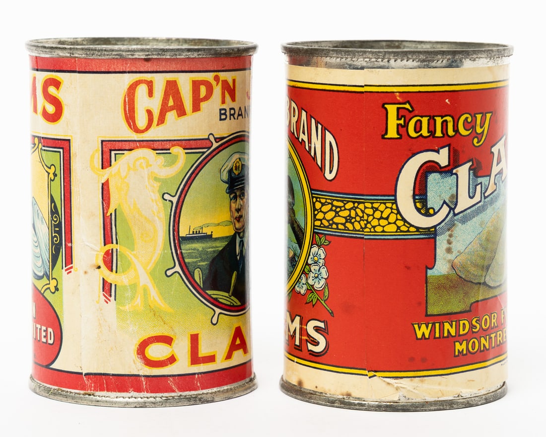 Cap'n John and Beaver Brand 5oz Clam Tins - 3