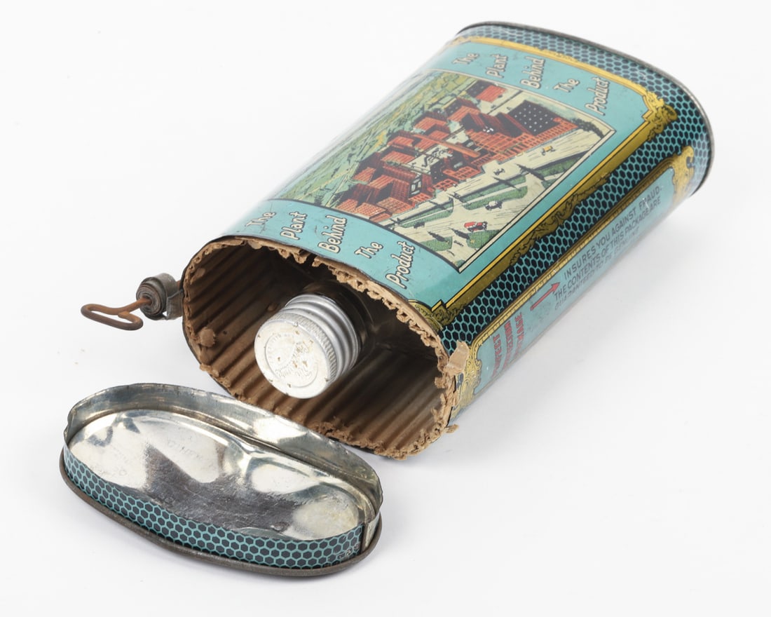 Chickencock Whisky Bottle and Tin - 6