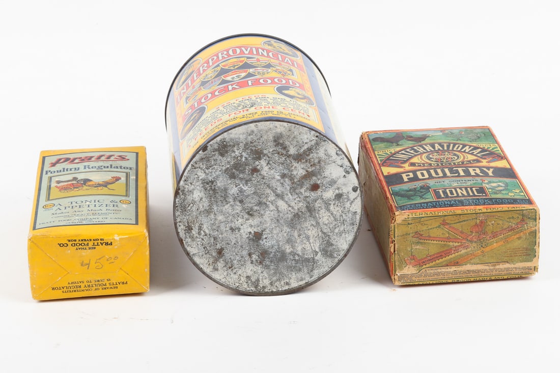Poultry Tonic & Stock Food Tin and Boxes - 6