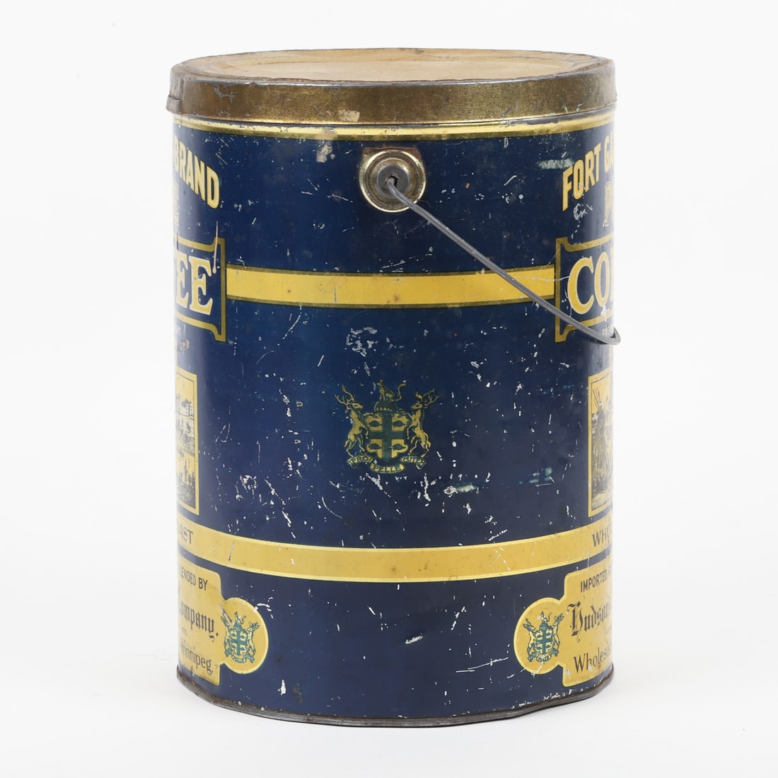 Hudsons Bay Fort Garry Brand 5 LB Coffee Tin - 3