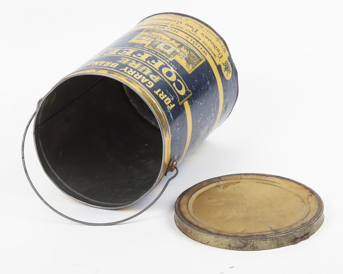 Hudsons Bay Fort Garry Brand 5 LB Coffee Tin - 6