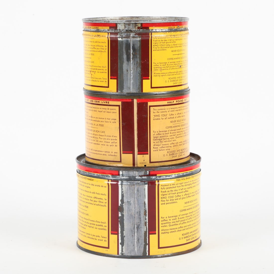 King Cole Tea and Coffee Counter Displays and Tins - 7