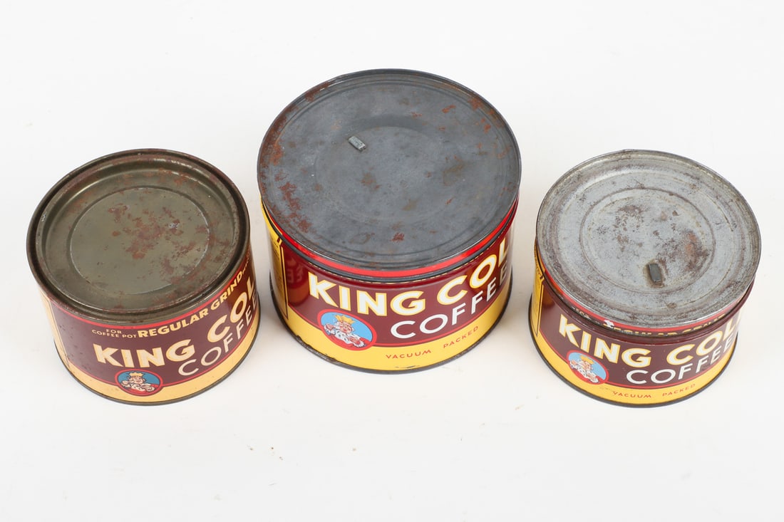King Cole Tea and Coffee Counter Displays and Tins - 9