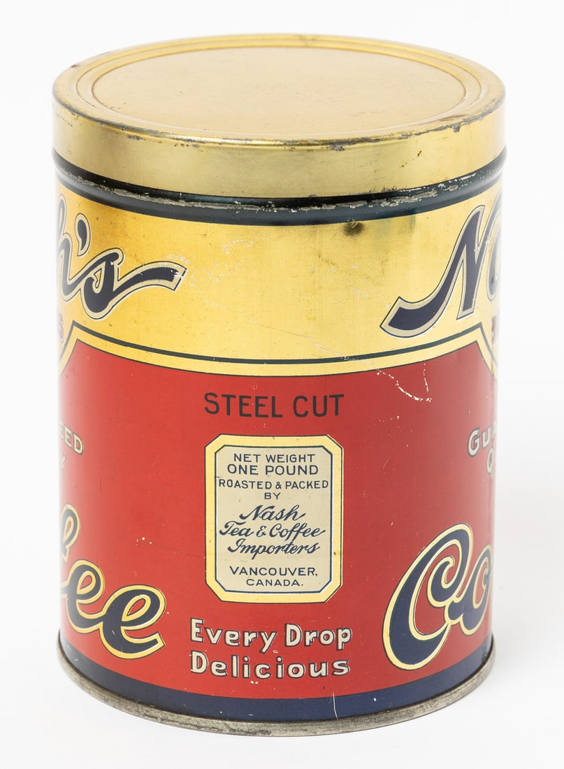 Nash's Coffee Tins - 12