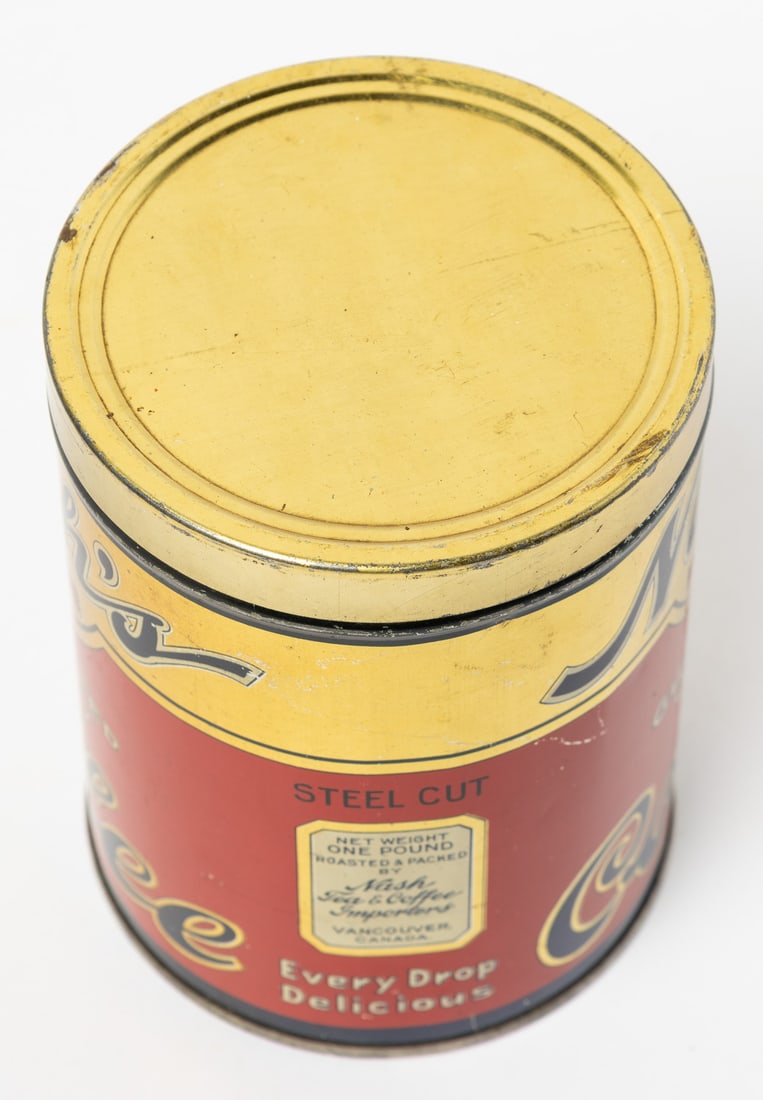 Nash's Coffee Tins - 13
