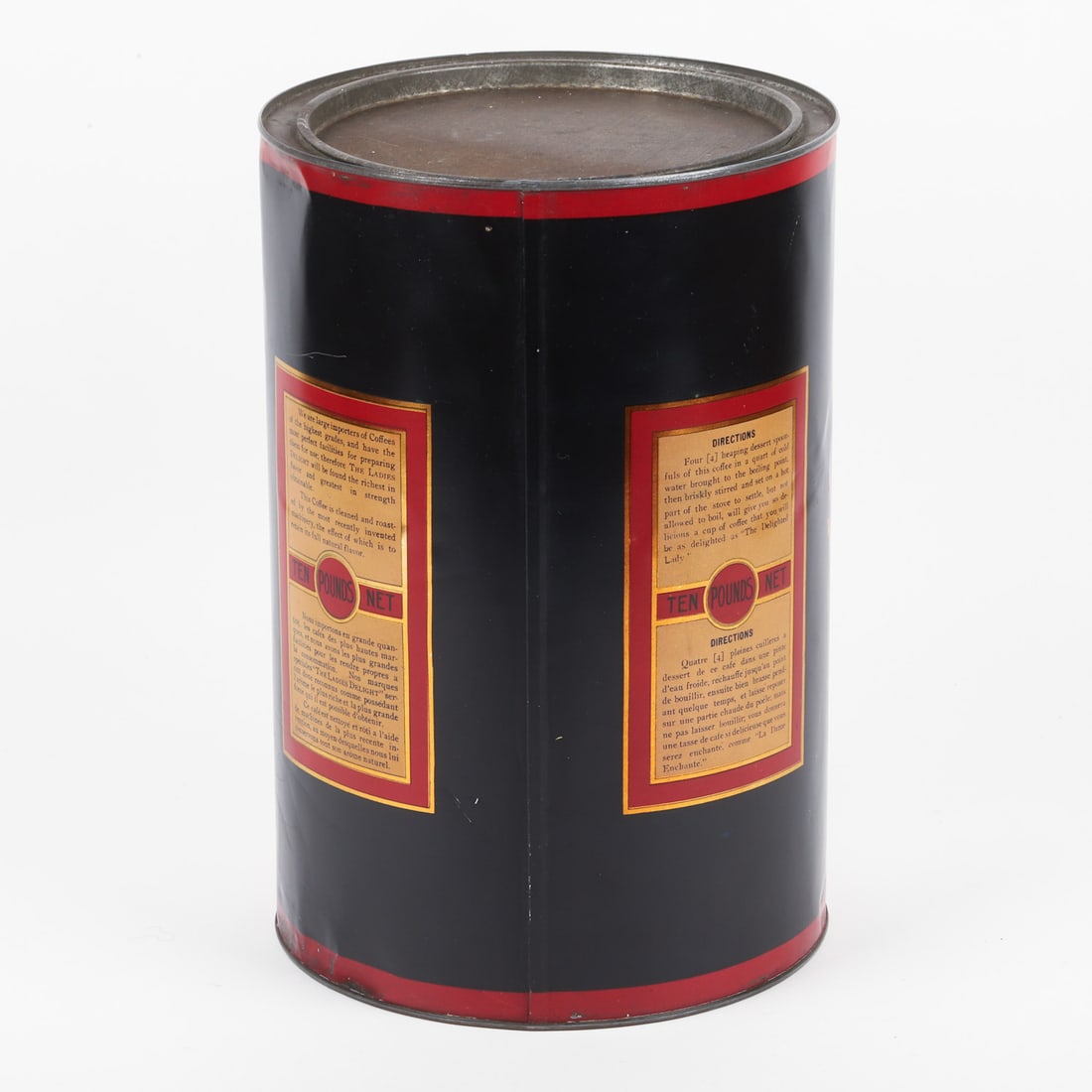 McLaren's Ladies Delight Coffee 10 LB Canister - 4