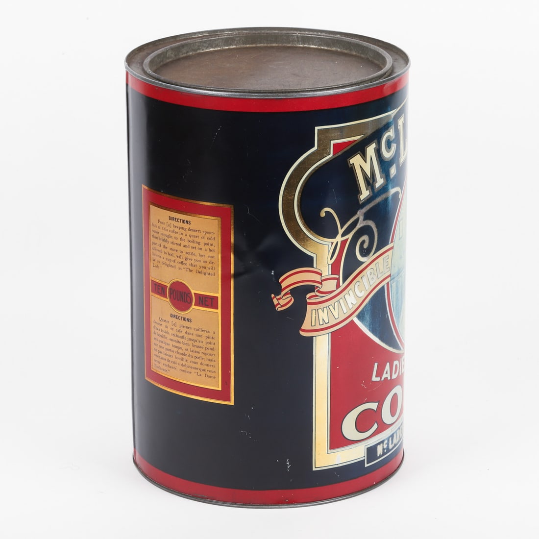 McLaren's Ladies Delight Coffee 10 LB Canister - 5