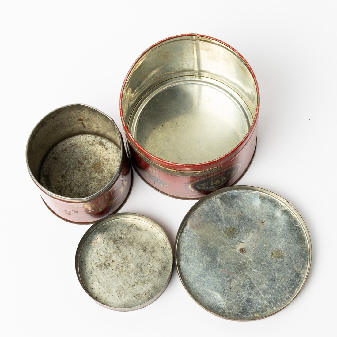 Tucketts T&B Myrtle Cut Tobacco Tins - 14