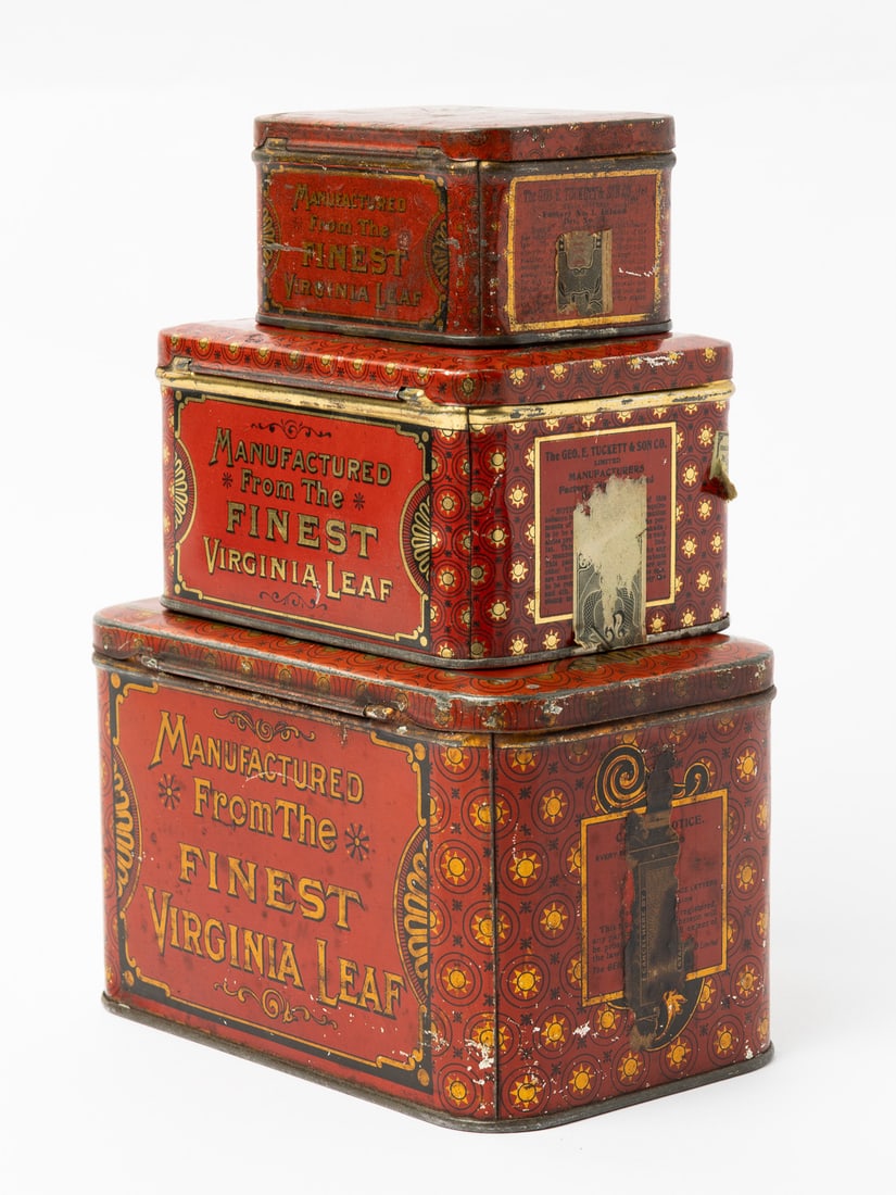 Tucketts T&B Myrtle Cut Tobacco Tins - 4