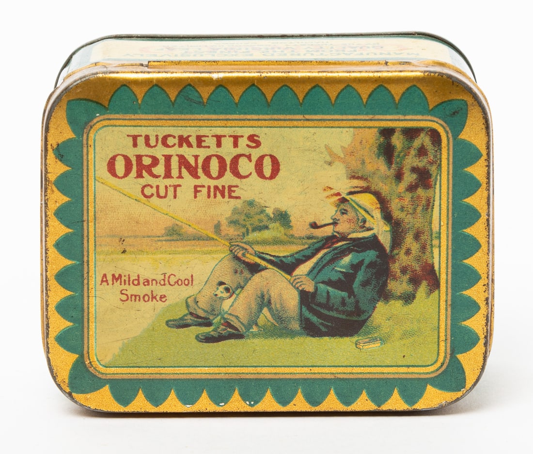 Tucketts Orinoco Tobacco 1/2 LB Canisters and 1/4 LB Box - 11