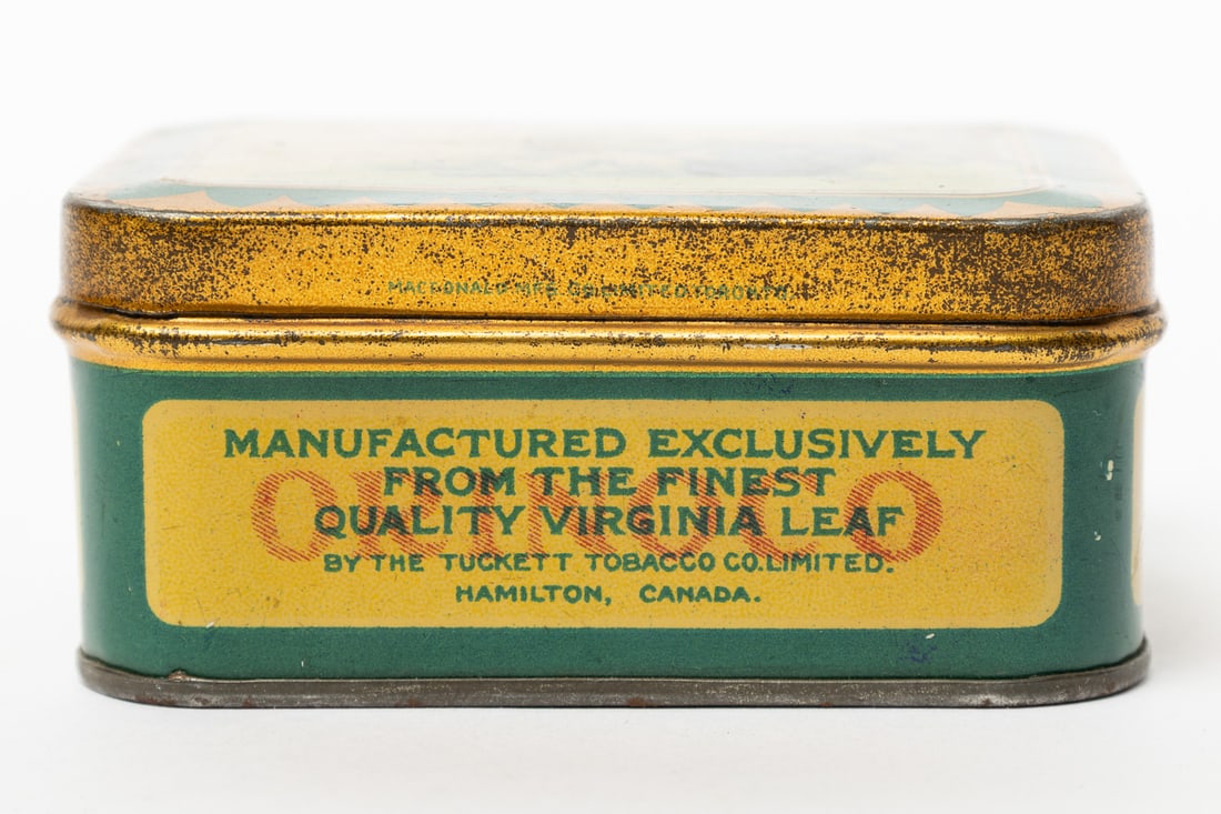 Tucketts Orinoco Tobacco 1/2 LB Canisters and 1/4 LB Box - 15