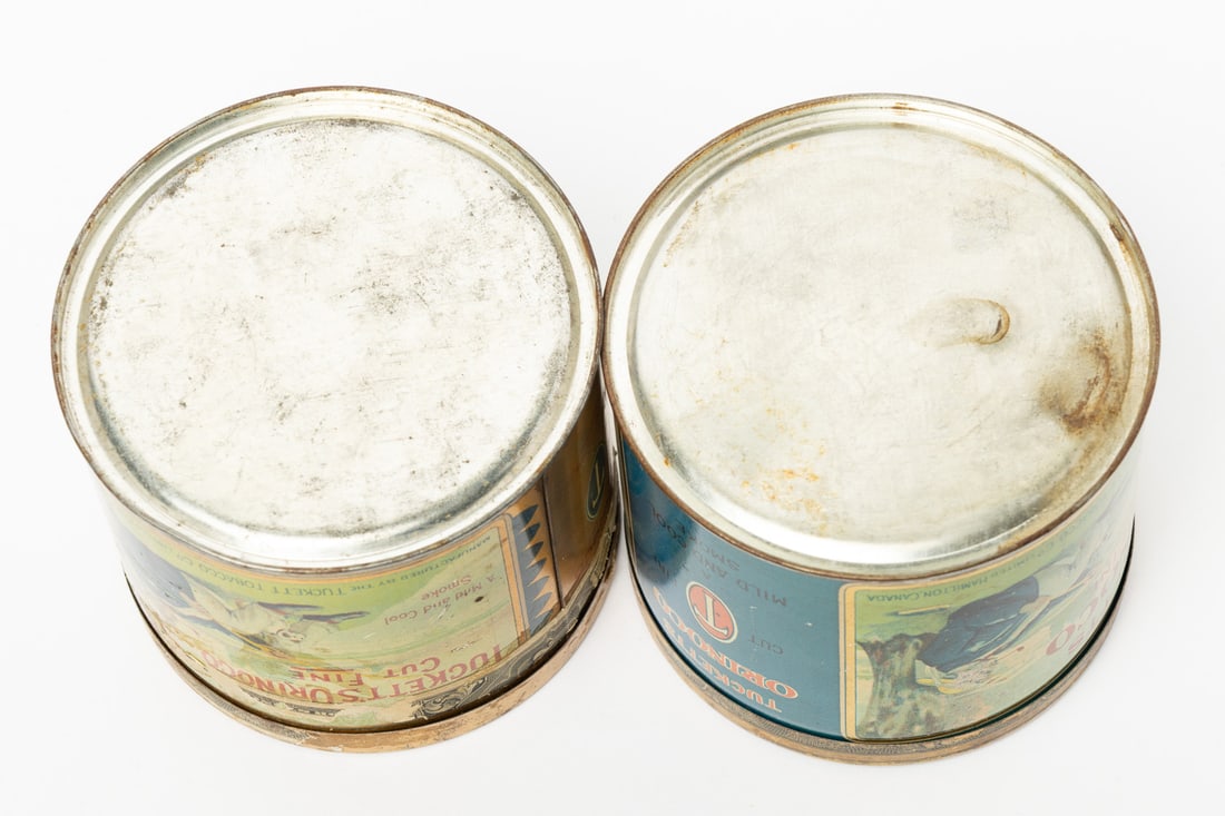 Tucketts Orinoco Tobacco 1/2 LB Canisters and 1/4 LB Box - 7