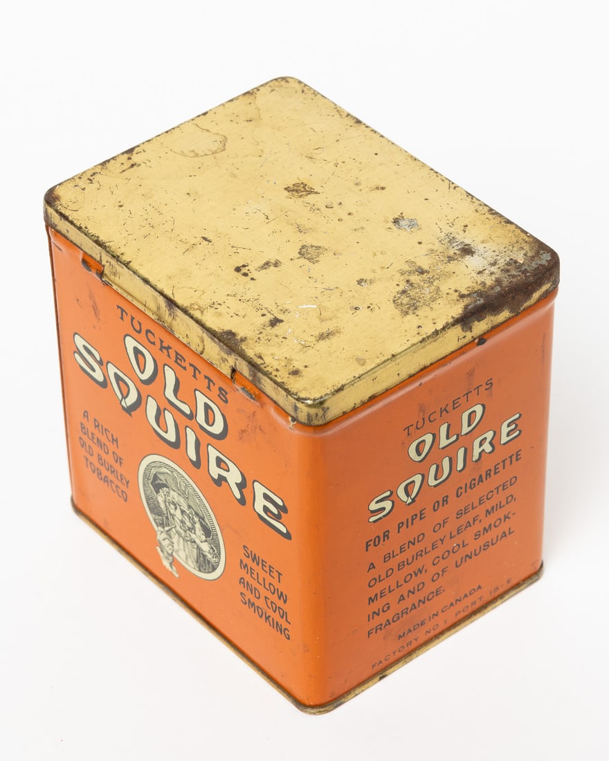 Tucketts Old Squire and Abbey Tobacco Pocket Tins and Box - 10