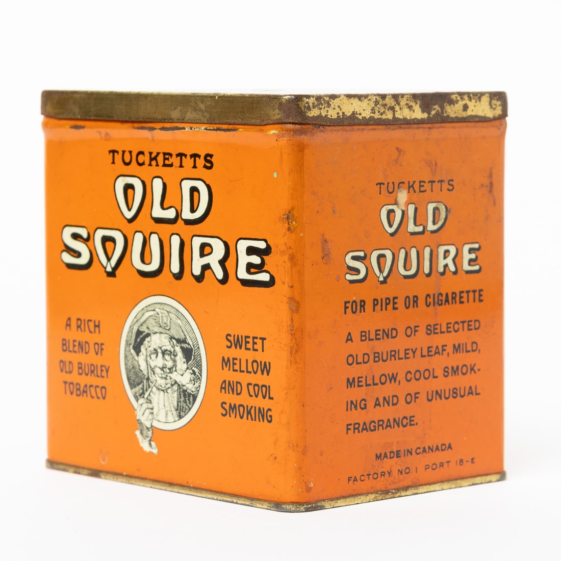 Tucketts Old Squire and Abbey Tobacco Pocket Tins and Box - 8