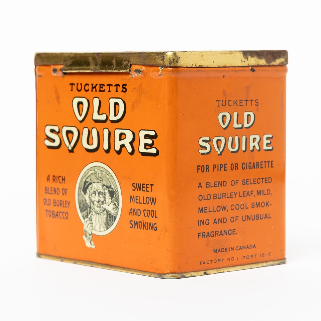 Tucketts Old Squire and Abbey Tobacco Pocket Tins and Box - 9