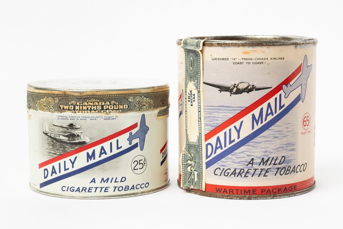 War Themed Tobacco Canisters - 5