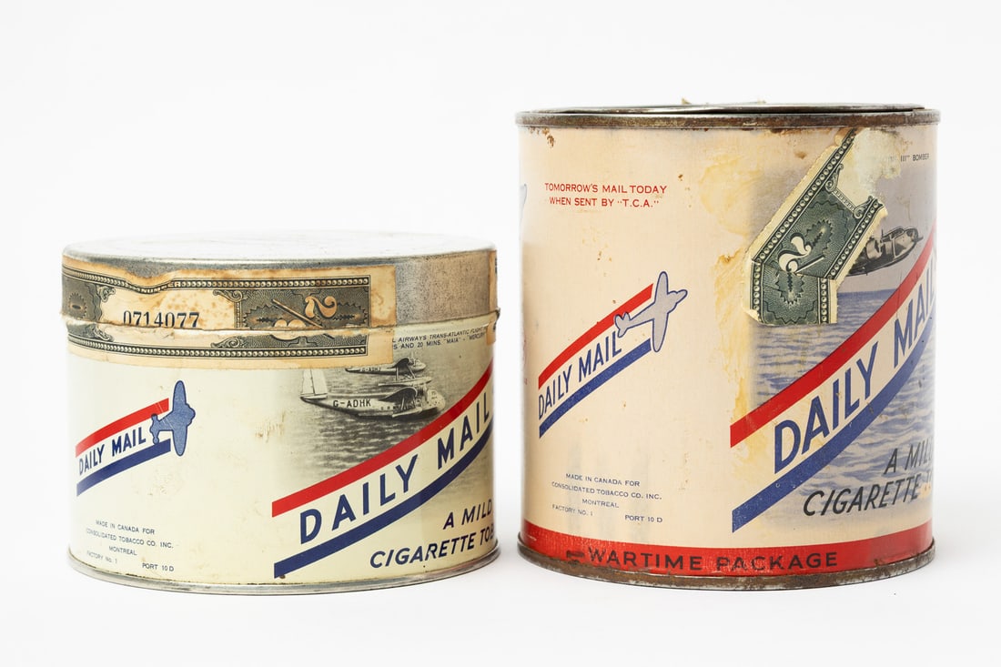 War Themed Tobacco Canisters - 6