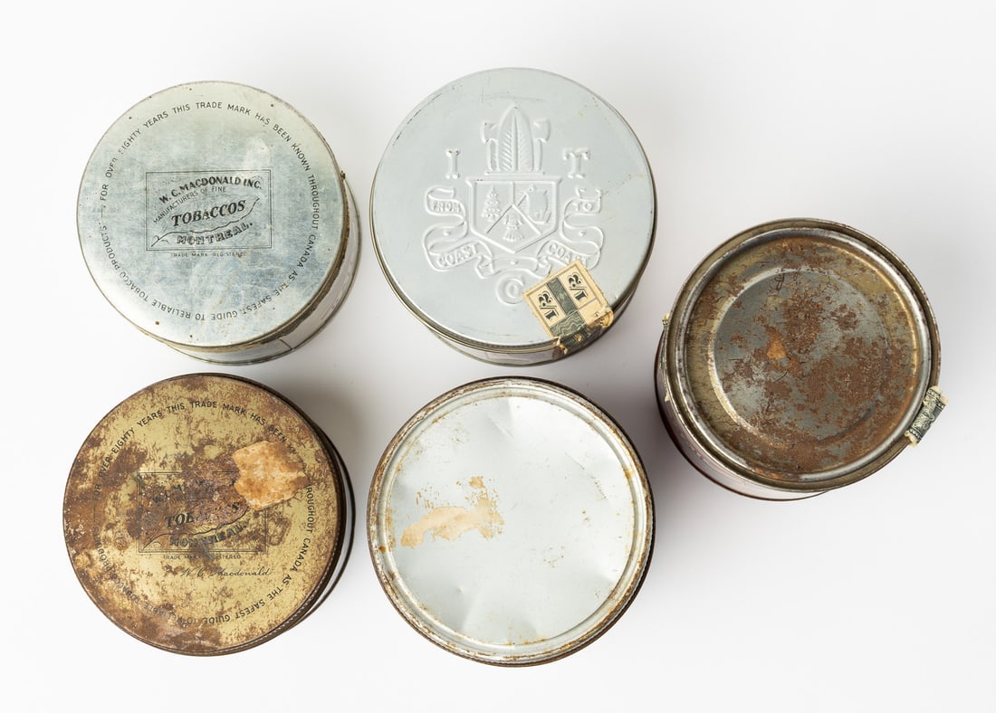 War Themed Tobacco Canisters - 8
