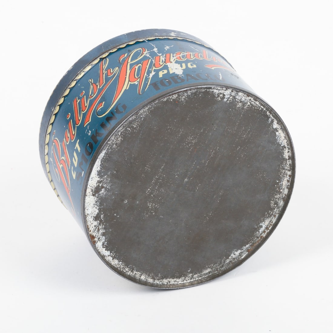 British Squadron Cut Plug Tobacco Canister - 8