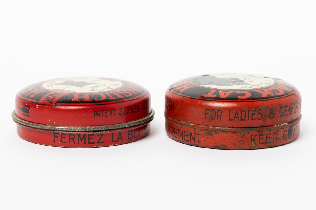 Black Cat Nonsuch Shoe Polish Tins - 3