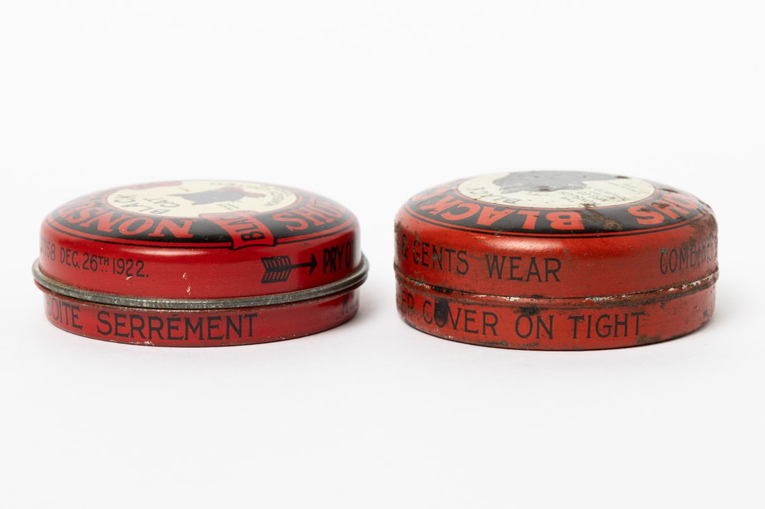 Black Cat Nonsuch Shoe Polish Tins - 4
