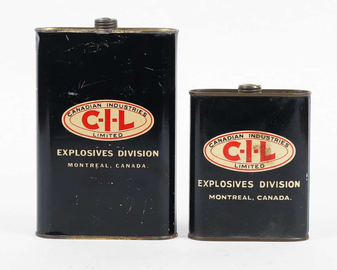 C-I-L, Snapshot and Dominion Cartridge Powder and Blasting Cap Tins - 4