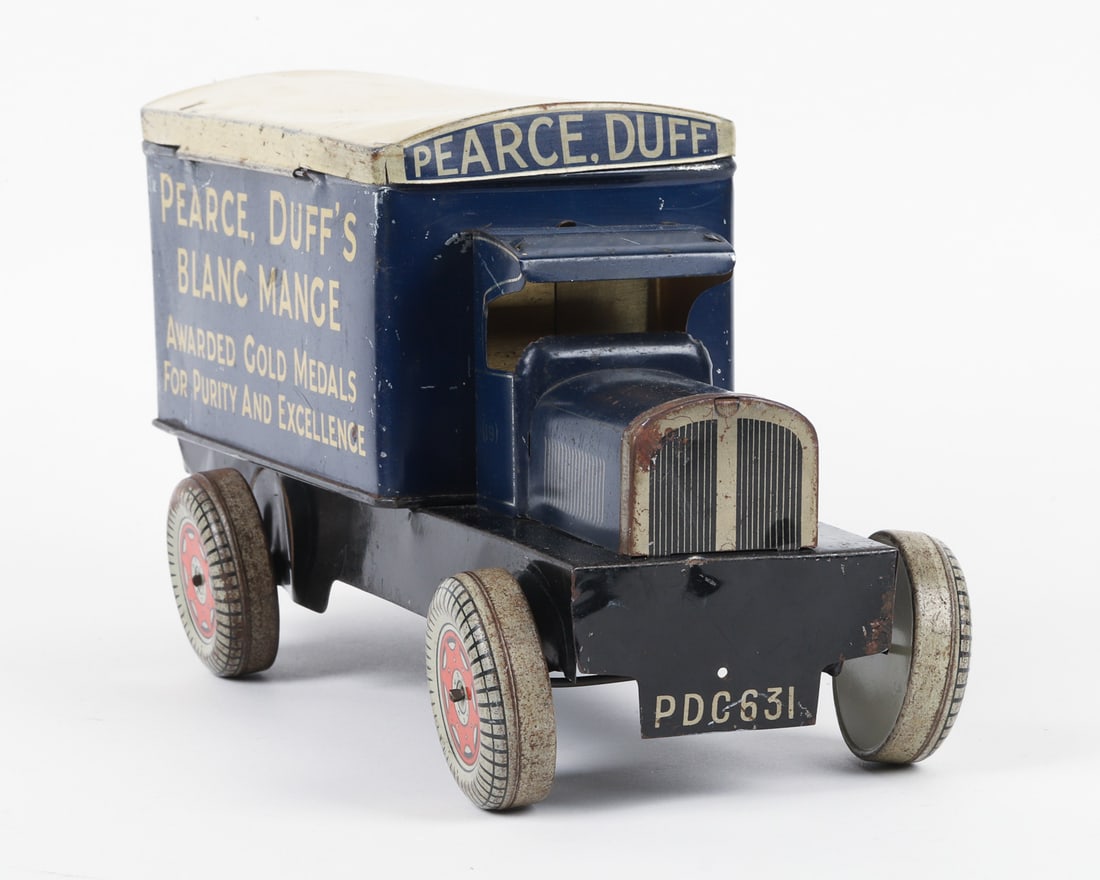 Pearce, Duff's Custard Figural Biscuit Tin Truck - 4
