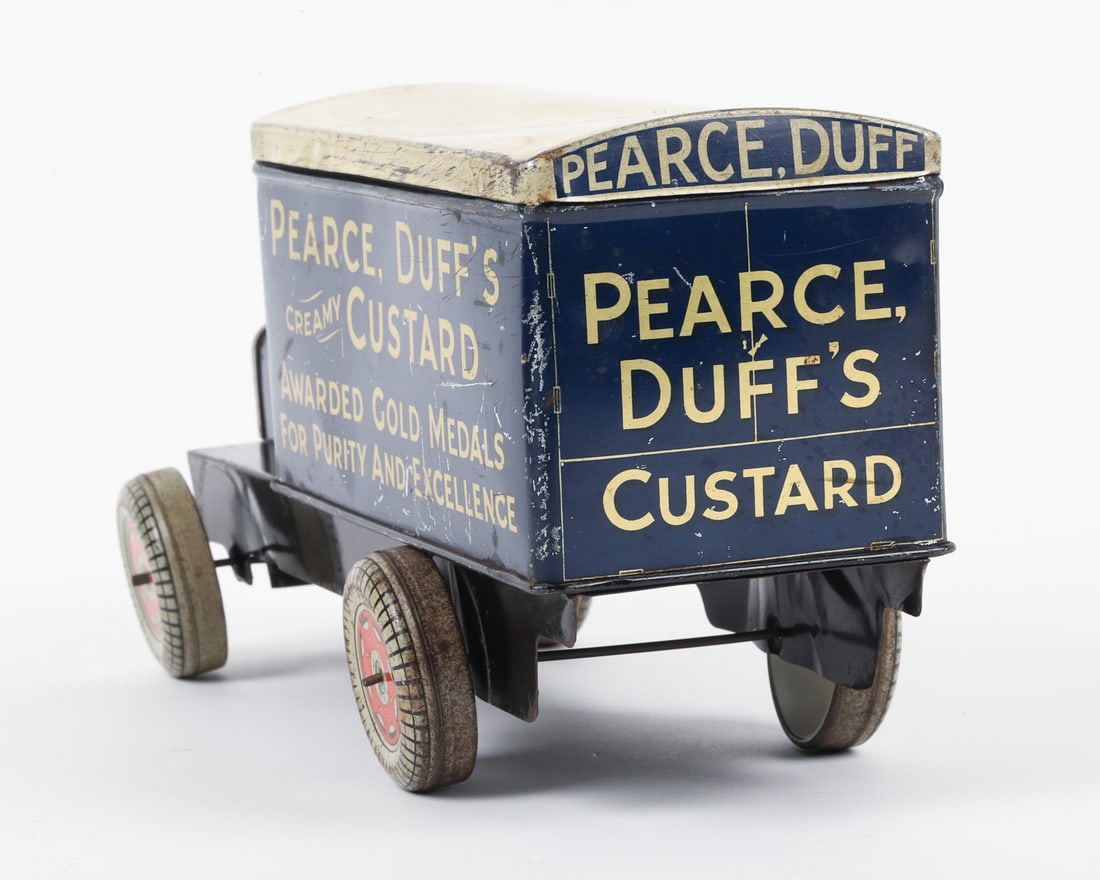 Pearce, Duff's Custard Figural Biscuit Tin Truck - 5
