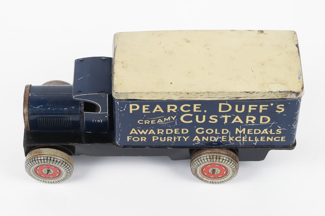 Pearce, Duff's Custard Figural Biscuit Tin Truck - 6