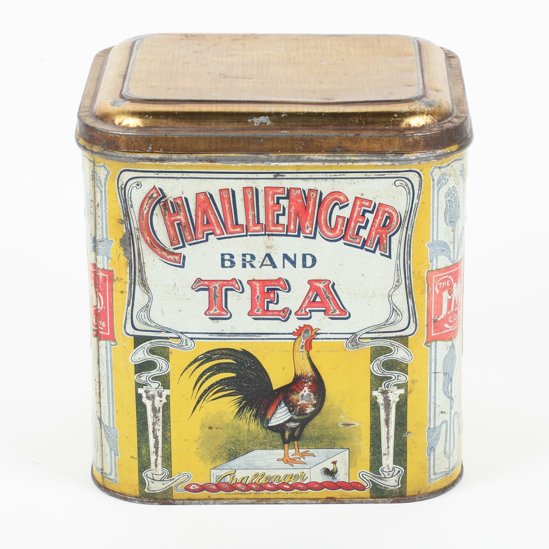 Challenger Embossed Tea Tin - 2
