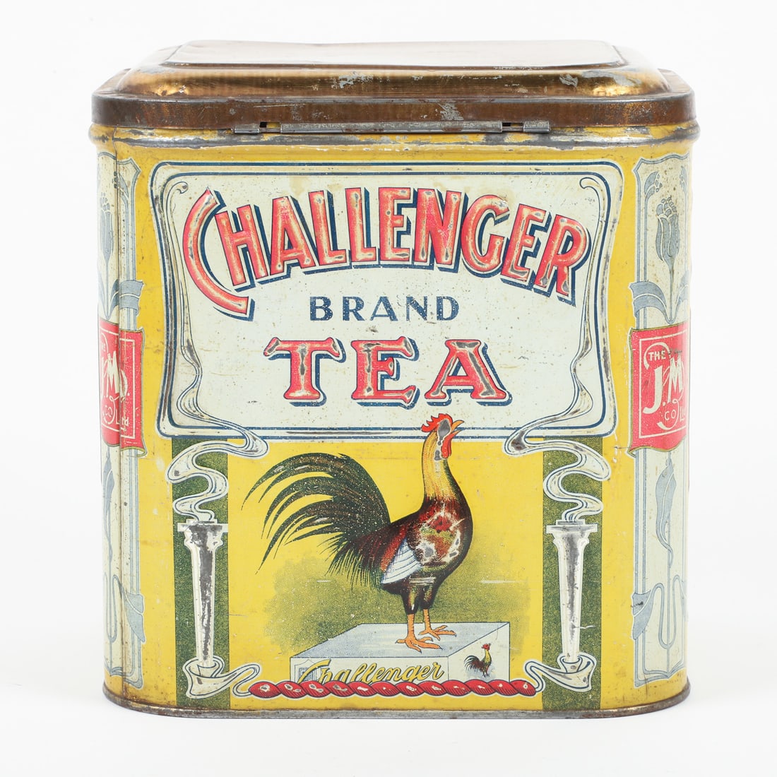 Challenger Embossed Tea Tin - 3