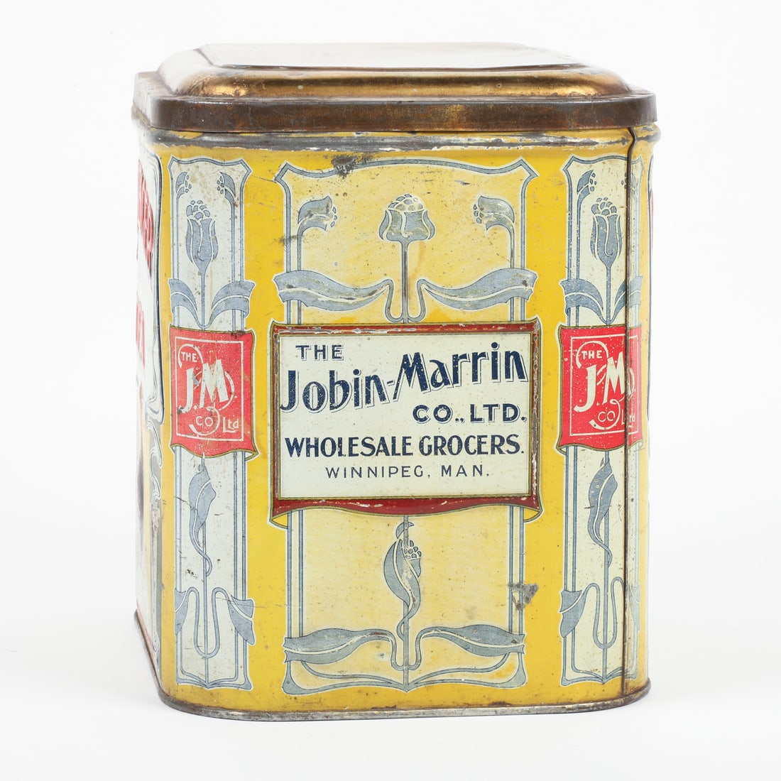 Challenger Embossed Tea Tin - 5