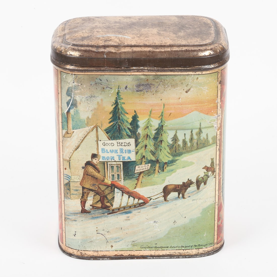 Blue Ribbon Tea Tin - 2