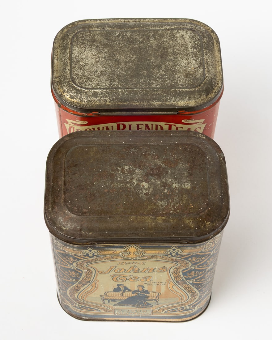 J. Johns, Peterboro and Crown Blend, Montreal Tea Tins - 5