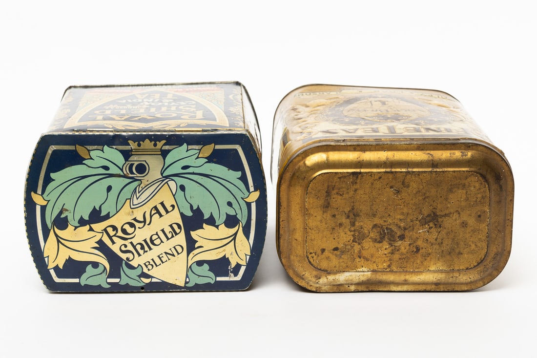 Royal Shield and Lock Brand Tea Tins - 6