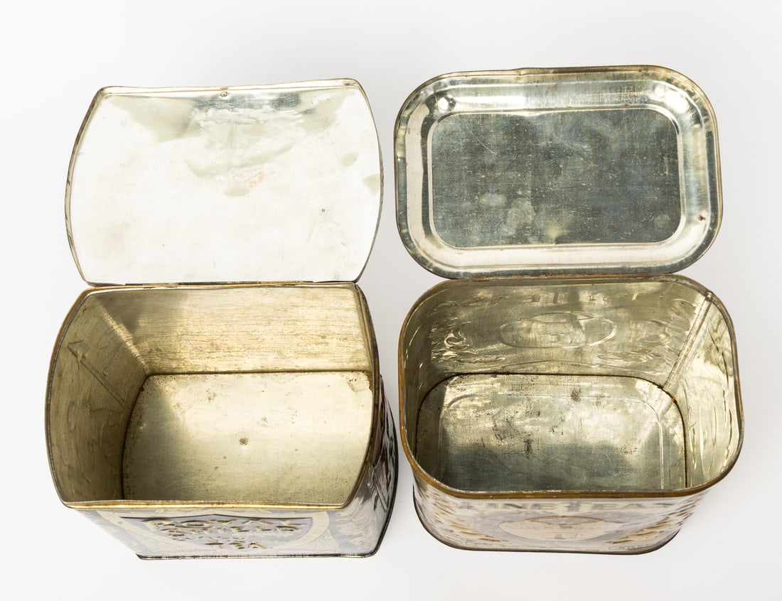 Royal Shield and Lock Brand Tea Tins - 8