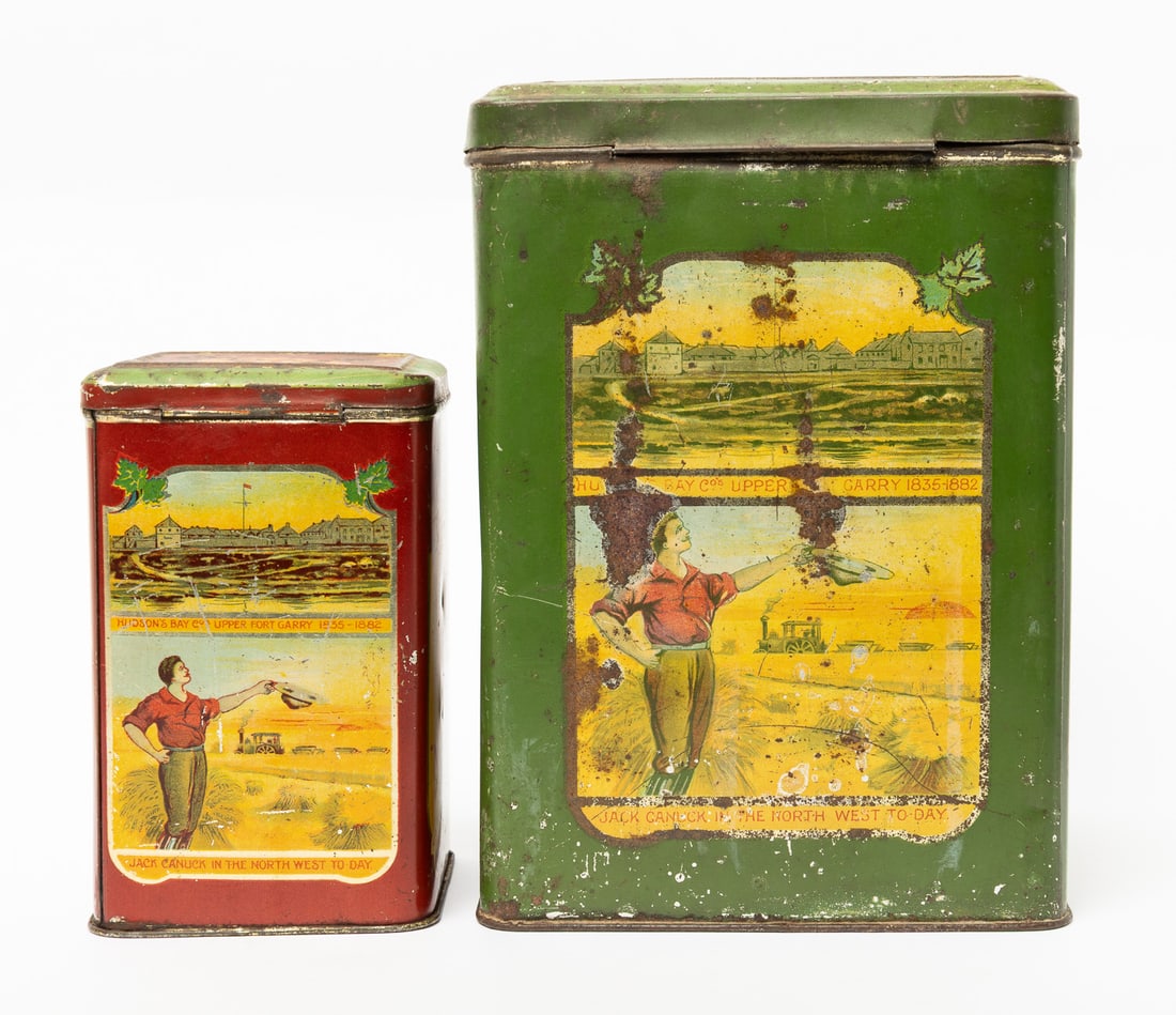 Hudsons Bay #6 and #2 Tea Tins - 4