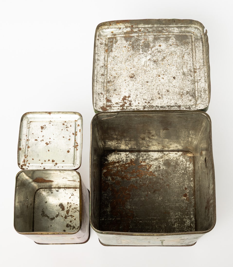 Hudsons Bay #6 and #2 Tea Tins - 8