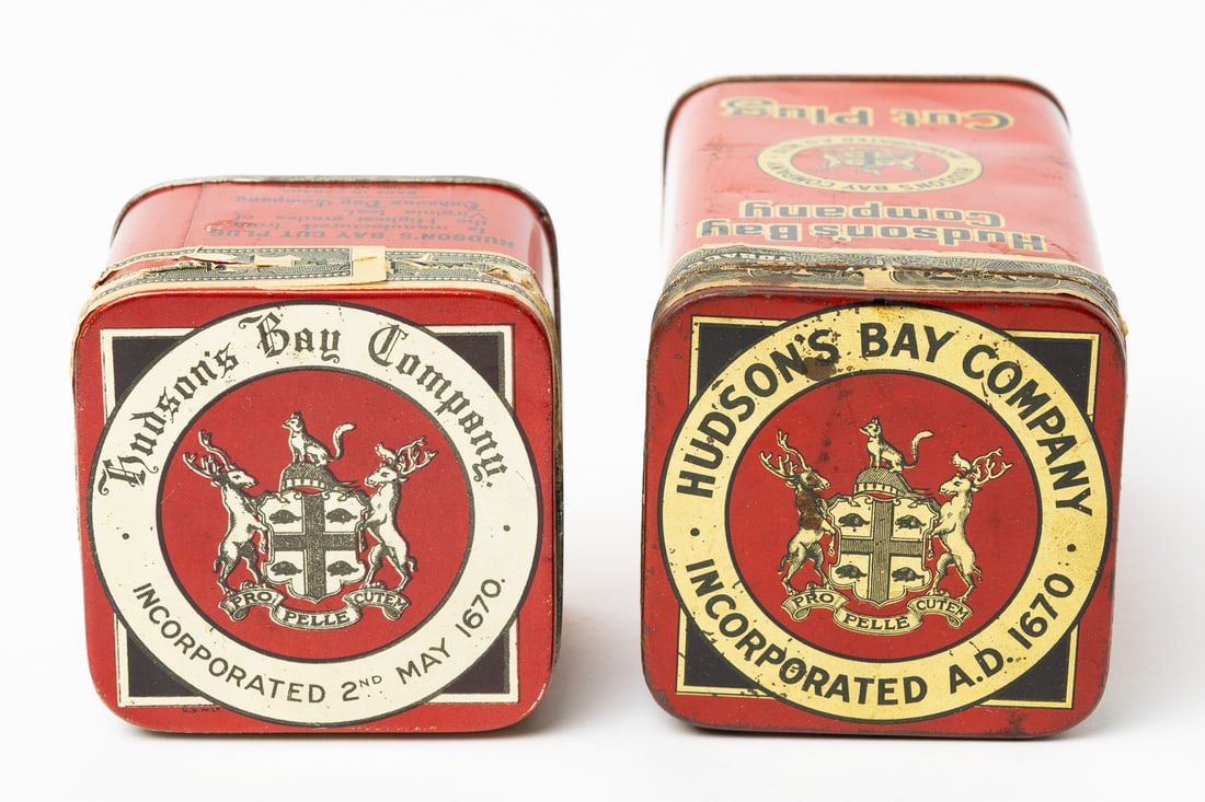 Hudson's Bay Imperial Mixture and Cut Plug Tobacco Tins - 2