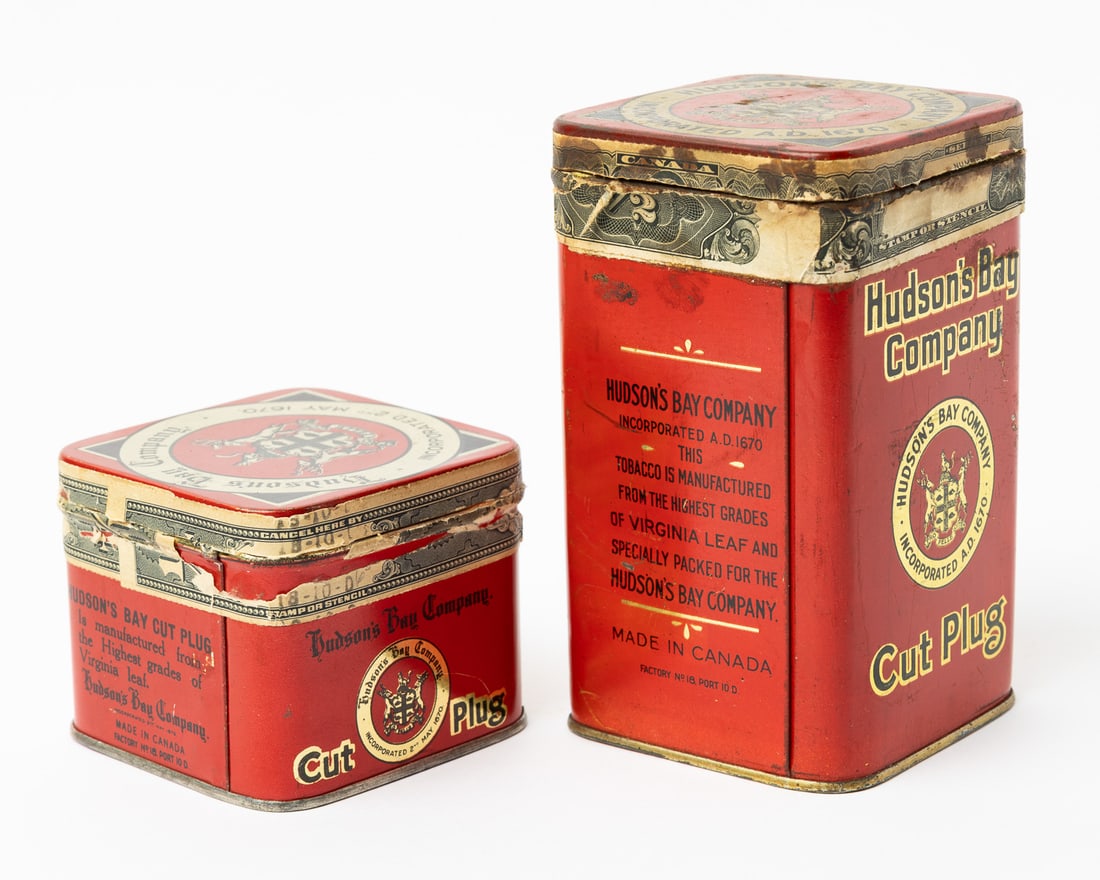 Hudson's Bay Imperial Mixture and Cut Plug Tobacco Tins - 4