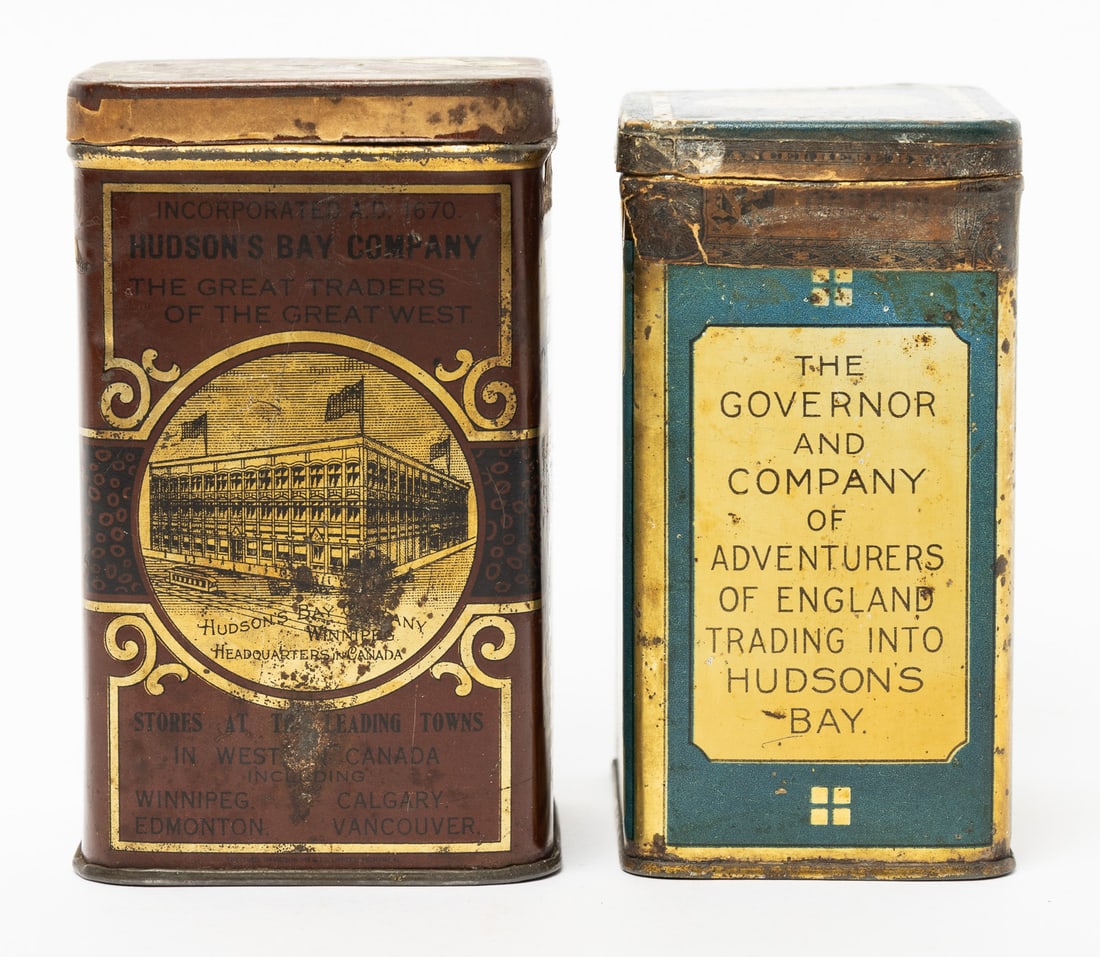 Hudson's Bay Fort Garry and Cut Plug Tobacco 1/2 LB Tins - 3