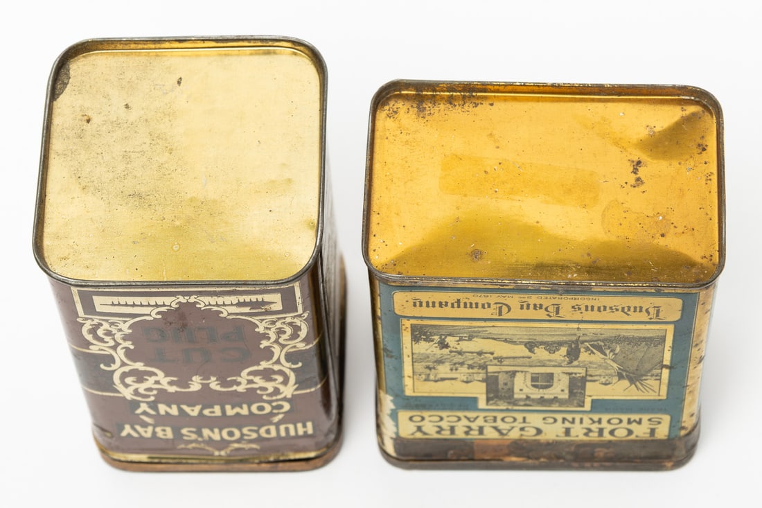 Hudson's Bay Fort Garry and Cut Plug Tobacco 1/2 LB Tins - 7